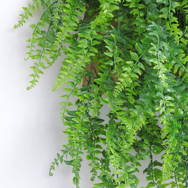 2 st konstgjorda växter Boston Fern, konstgjorda konstgjorda växter