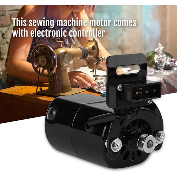 Sy Maskin Motor, Hushåll Sy Maskin Motor 220V 100W 7000 RPM K-fäste 0.5 AMP EU-kontakt