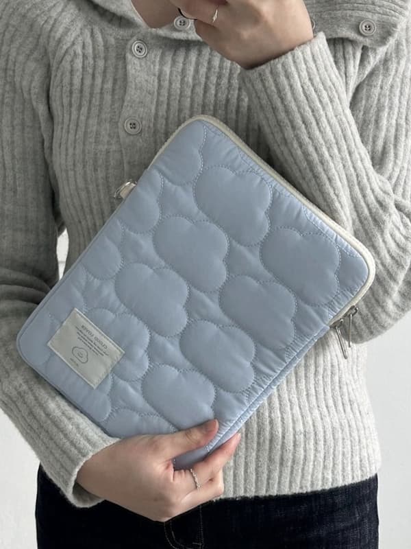 Sød Sky Broderet iPad Tablet Taske Passer til 11/13/15-tommer Bærbare Computere 11-inch