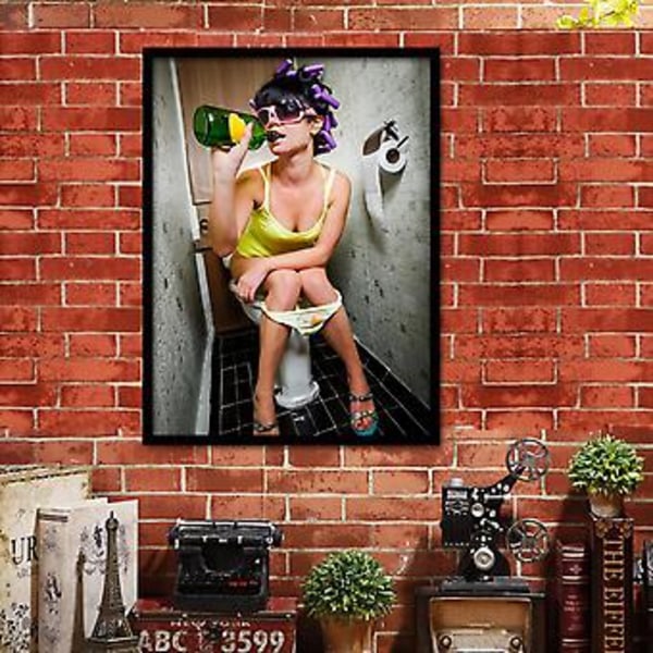 Wekity Seksikäs Kauneus Seinätaide Canvas-Tulostus Poster, Yksinkertainen Muotivalokuvaus Taidepiirustus Sisustus Kotiin Olohuoneen Makuuhuoneen Toimistoon (3 Kpl Sarja Kehystämätön
