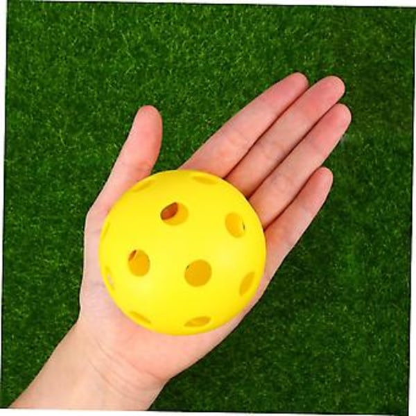 12 st Golfbollar för inomhusgolf, baseballträning, plastgolfbollar, sportbollar, driving range-boll, lätta bollar, golfövningsbollar, träning