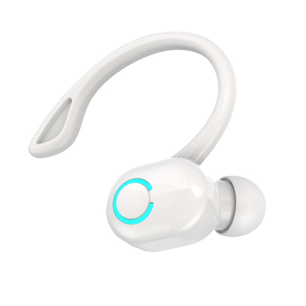 Valkoiset langattomat Business-kuulokkeet Bluetooth 5.2 HIFI Earhook He