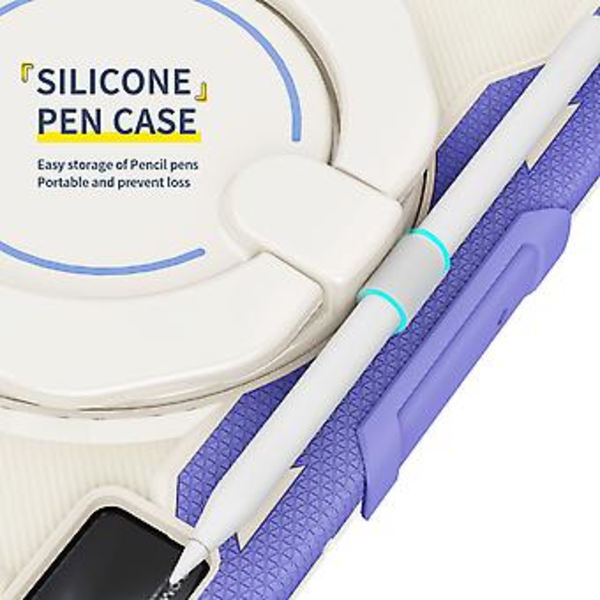 Silikon + PC-fodral för Xiaomi Redmi Pad (Färgglad Blå)