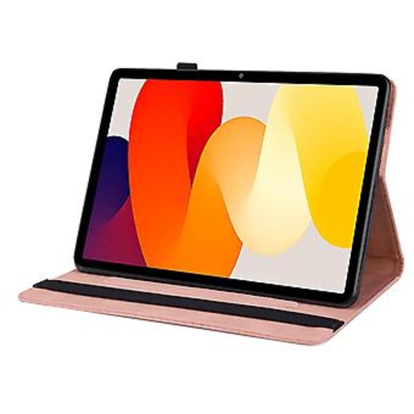 Læder Tablet Etui Til Xiaomi Redmi Pad SE 11 tommer (Rosenguld)