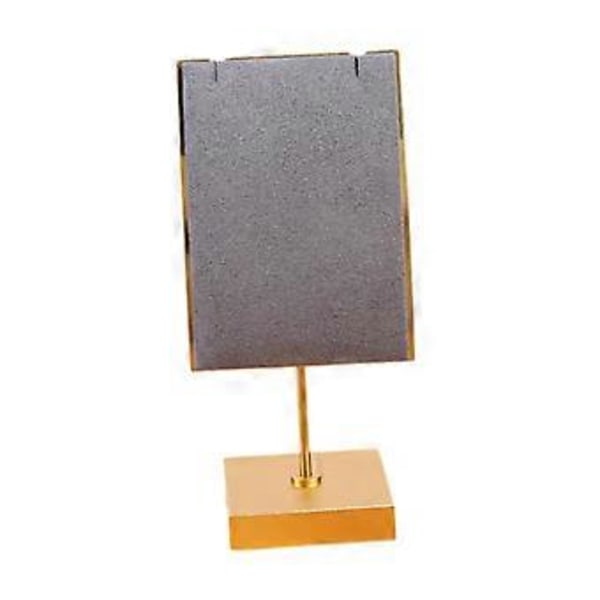 Halsbandshållare Smyckeshållare Dekoration Kvinnor Kreativ Halsbandshängare Smyckesdisplay för Skyltfönster Butik Hem Sovrum Toalettbord (Grå 13cmx6cm)