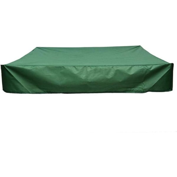 120 x 120 cm Vattentät sandlådeöverdrag med dragsko för sandlåda