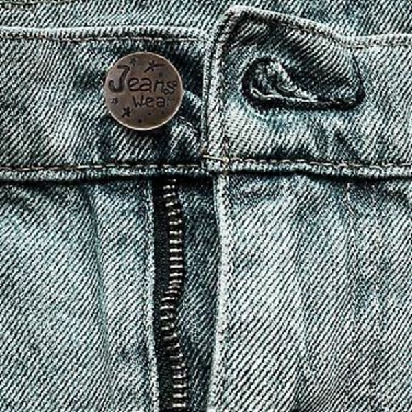 36 stk. Jeansknapper Uten Søm Avtakbare Jeans Erstatningsknapper i Kobber med Skrutrekker