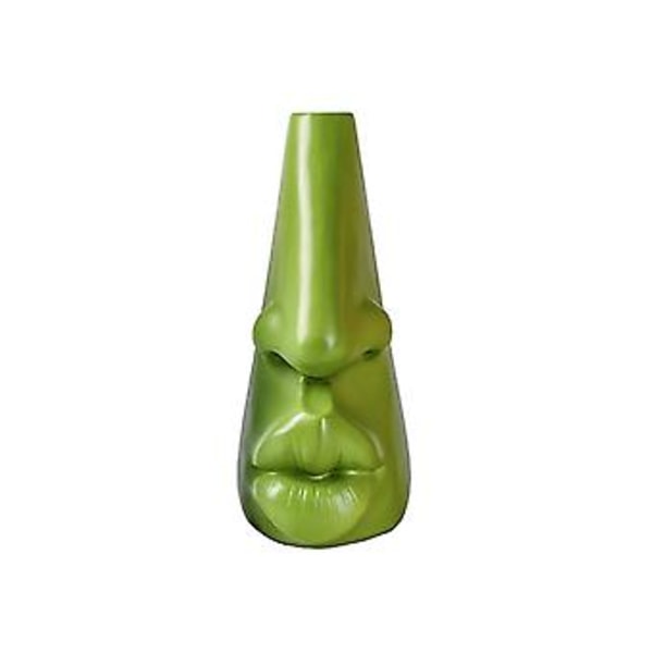 100% Ny, Människoansikte Formad Vas Människoansikte Formad Glasögonhållare Kreativ Hem Vardagsrumsinredning (Blå)
