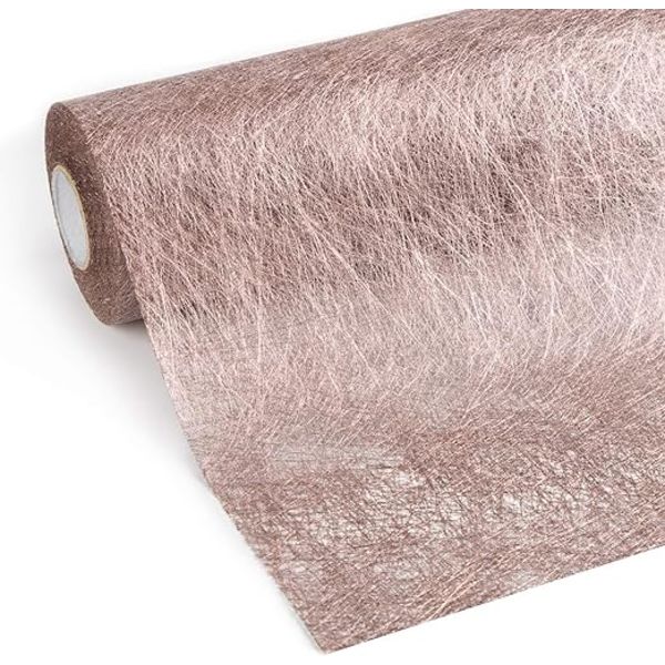 1 st återanvändbar dekorativ bordslöpare i non-woven-tyg, elegant flik