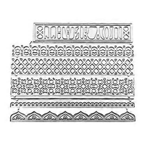 Metallista leikkuuterät stensiilillä Scrapbooking DIY-albumi leimapaperi kortti käsintehtyihin kortteihin reliefointikoristelu käsityöprojekteihin