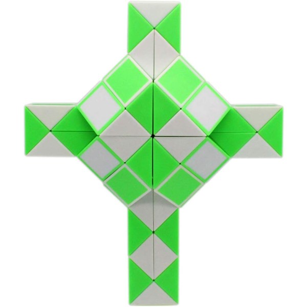 Magisk orm kub vrid pussel 72 kilar sensorisk fidget strumpa S