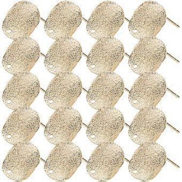 30 stk. Øredobber Stud Baser i Legering DIY Øre Stud Base Øredobber Lagingsmaterialer