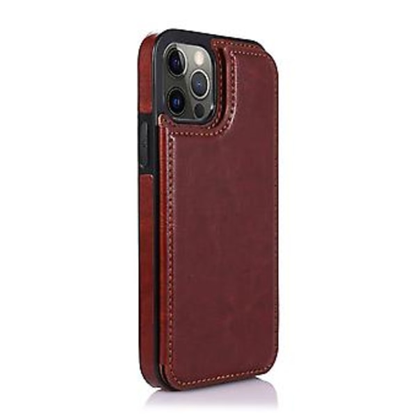 Støtsikker PU + TPU-etui (Brun)