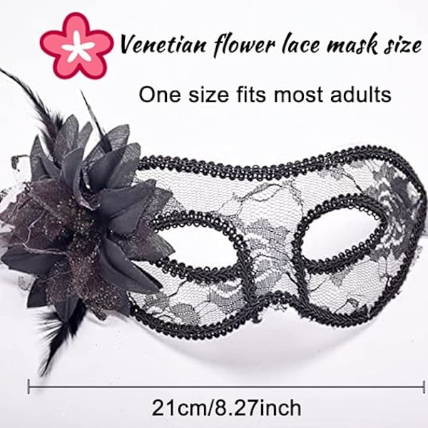 Lady of Luck Metal Mask Gorgeous Comfortable Delicate Fit Face Wolf Woman Mask for Party Carnival Ev