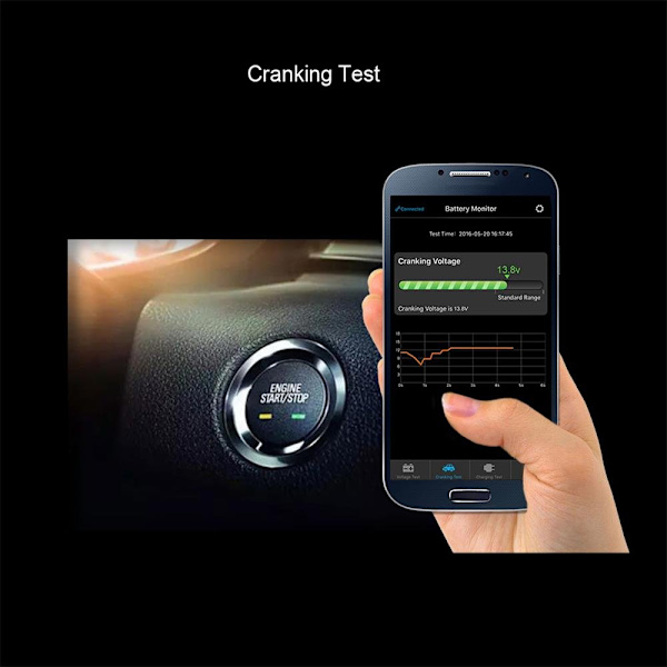 12V Bluetooth-batterimonitor