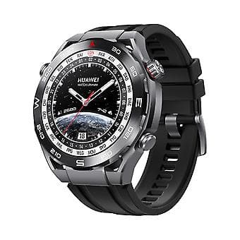 Silikonrem til Huawei Watch Ultimate 3 stk. Længere stil (Sort)