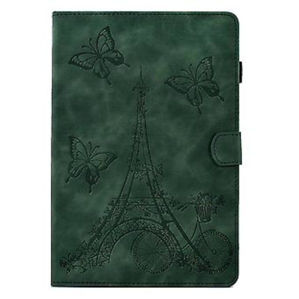 Tower Nahkainen Tabletin Kotelo Samsung Galaxy Tab A9+:lle (Vihreä)