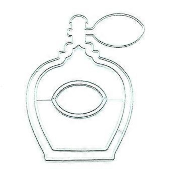 Skæreforme i kulstofstål Håndlavet DIY Stencil Form Prægning Mønster (JX2220)