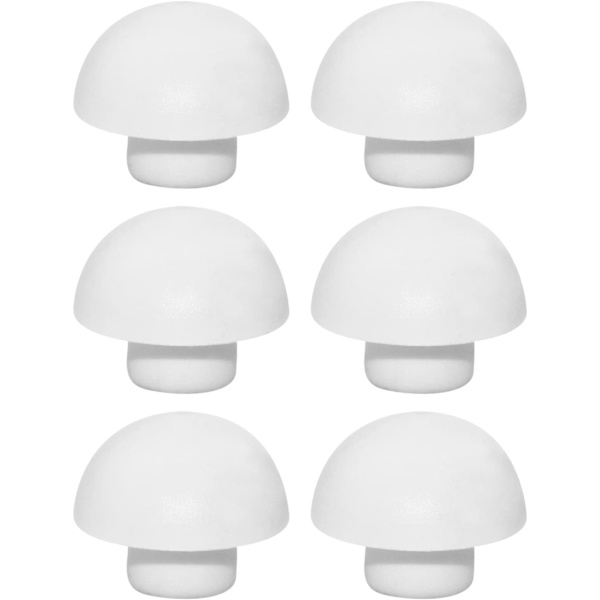 (Vit)  Toalett WC Sits Buffert Set Toalett Sits Stötfångare Buller Dampe