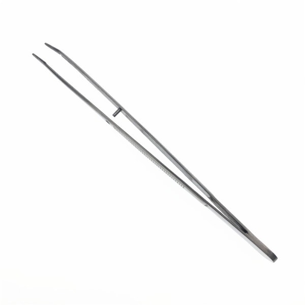 sewing machine tweezers set (2 pc) serrated bent tips - professio