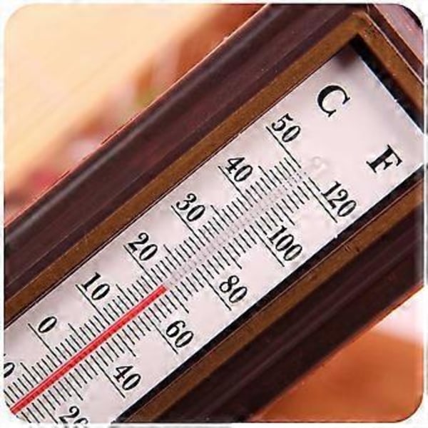 10 stk/sett Innendørs Termometer Hjemmedekorasjonsprodukter Celsius Fahrenheit Visning Termometer