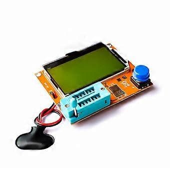 Klar akrylveske skallhus for LCR-T4 transistortester ESR SCR/MOS