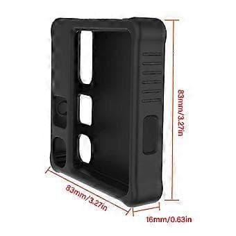 Mjukt silikonfodral för handdator, antikollisionsskydd, stötsäkert skyddsfodral, Pocket PC-tillbehör, grå (grå)