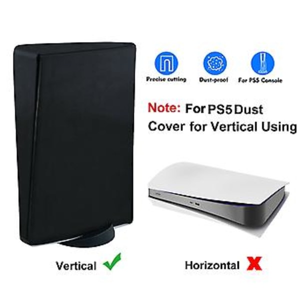 Dammskydd Vattentätt Skyddsfodral Skal för Sony PS5 Konsol Tillbehör ( )