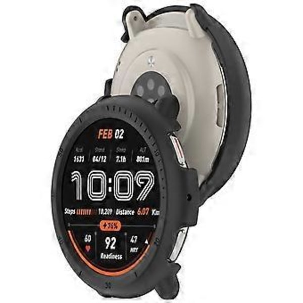 Smartwatch Ram Skydd Semi Skal Reptåligt Hölje Repskydd Fodral Stöttåligt för Active 2 A2437 Starlight (Starlight)