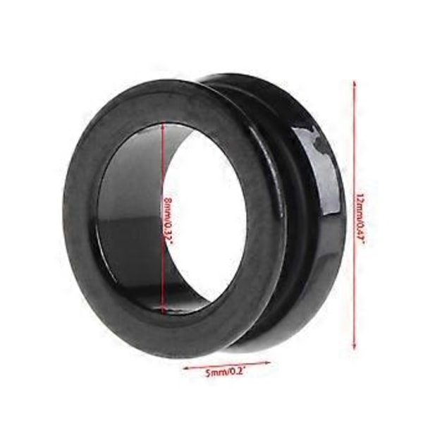 Fiskesnelle Line Roller Keramisk SIC Perfekt for Spinnfiske Snelle Glatt Tilbehør (12*8*5 )