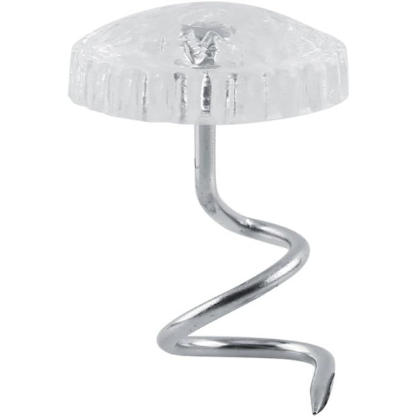 [50 kpl] Verhoilukangas Twist Pins Pins（10mm(hattu halkaisija)