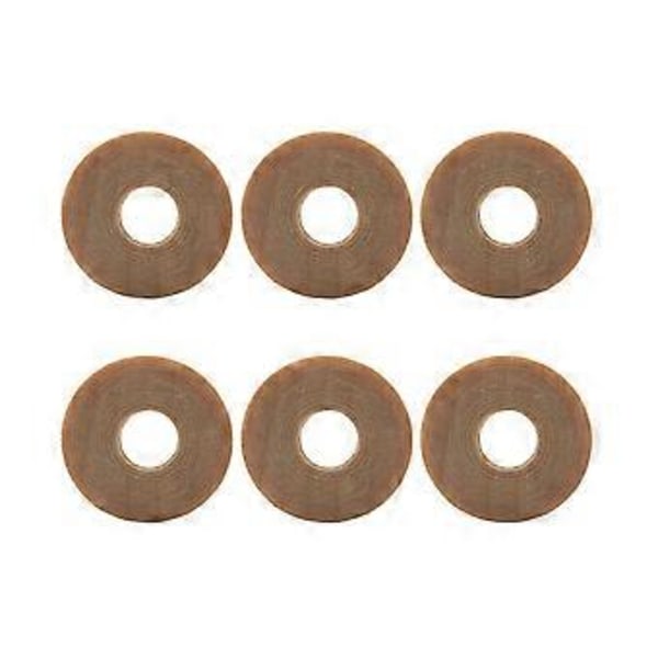 20kpl DIY Puupyörät Pyöreät Pienet Pyörät Käsintehdyt Askartelutarvikkeet Autolelutarvikkeet (3x0,6cm)