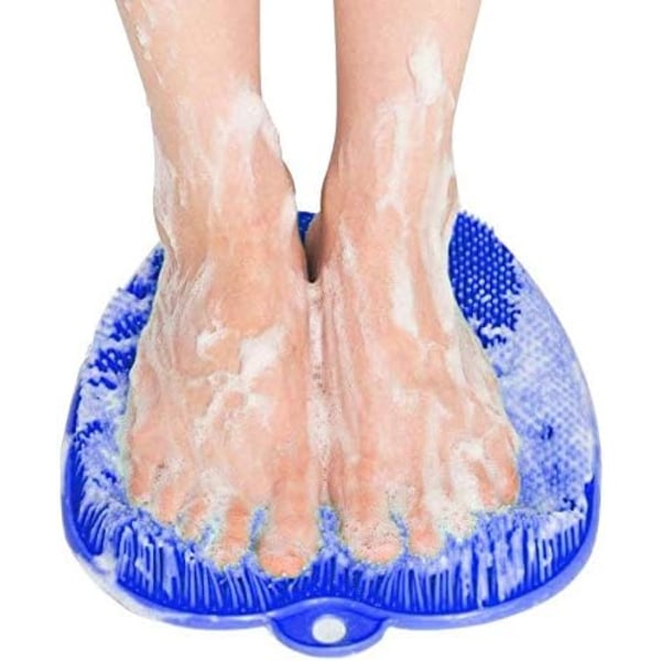 Brusefodskrubber, fodmassagerrensebørste med skridsikker
