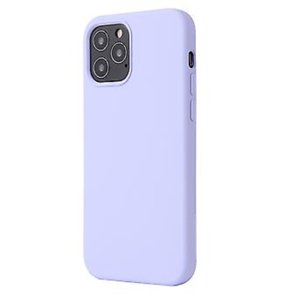 Flydende Silikon Cover til iPhone 13 Mini (Lyselilla)