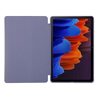 Lærtablettveske for Samsung Galaxy Tab S9 (Svart)