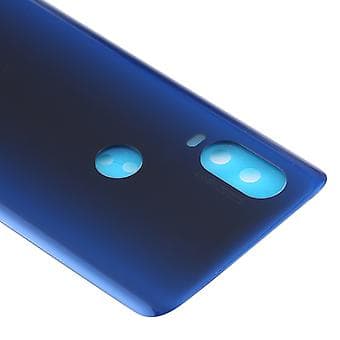Batteri Bagside Cover til Motorola Moto One Vision Blå (Blå)