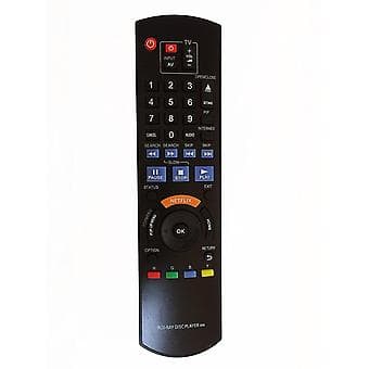 Fjernkontroll for Panasonic Blu-ray DVD-spiller DMP-BD75 BD75GK DMP-BD45