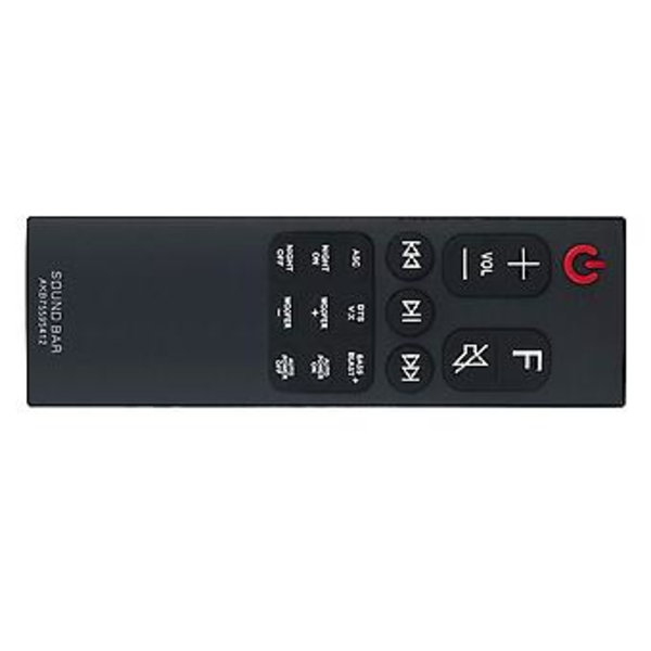Akb75595412 Fjernbetjening Udskiftning Til Lg Sound Bar Sk5 Sk5y Sl5y Sl6y Sn6y