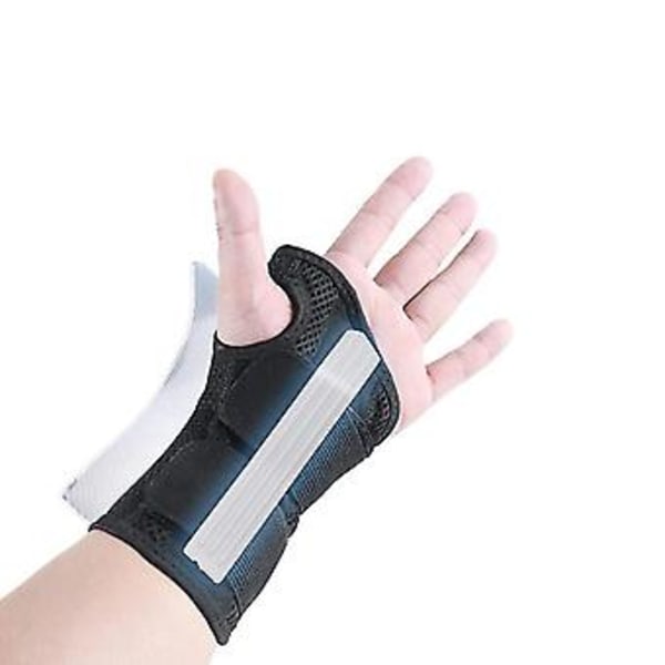 1 Par handledsbandage med kompression, handledsstöd, handledsrem, sporttryck, stabil handledsstöd, gummiband (S S)