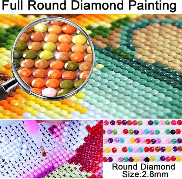 30x40cm 5D Diamantmaleri Kits, Special Shaped Crystal Butterfl