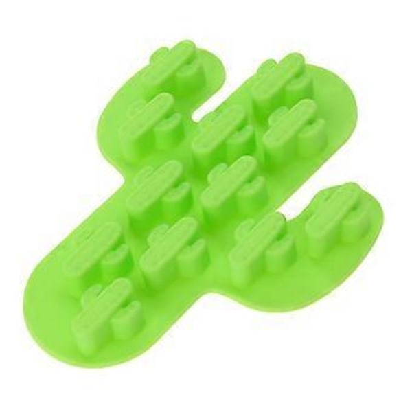 12 Fack Silikonformar Silikonkakformar Fondantform Kaktusform Kakstencil
