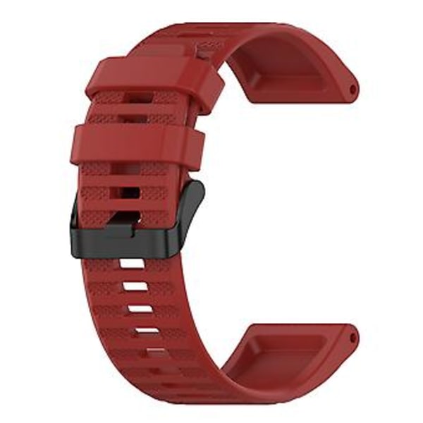 Silikon Urrem Til Garmin Fenix 6 GPS (Rød)