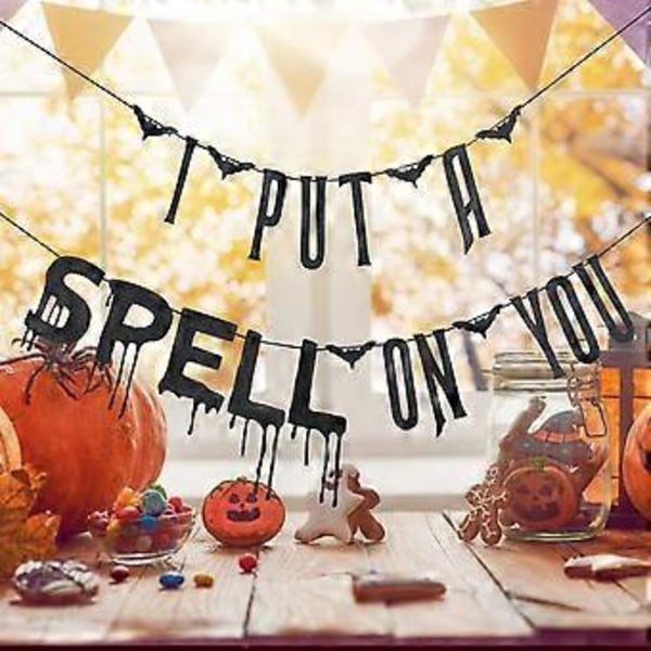 halloween fest dekoration, flagermus dekoration, fest dekoration, halloween banner