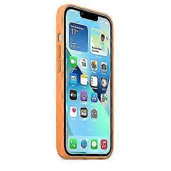 Silikonikuori MagSafella iPhone 13 -puhelimelle yy (Marigold)