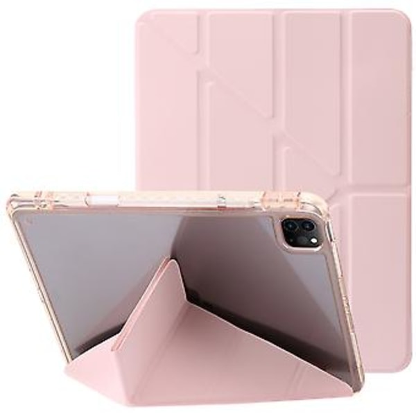 Deformation Läderfodral för iPad Pro 13 2024 (Rosa)