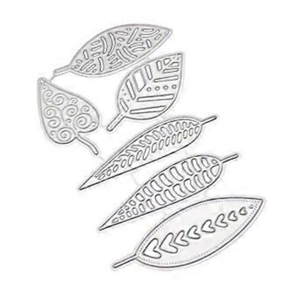 Lehdet Metallileikkurit Stencil DIY Scrapbooking Album Leima Paperikortti E