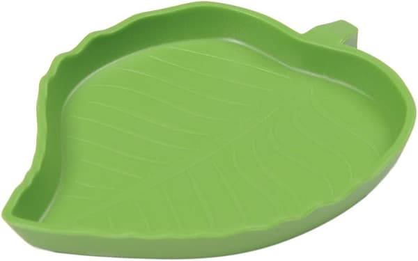 Skål Vandskål til Skildpadde Krybdyr Bladform