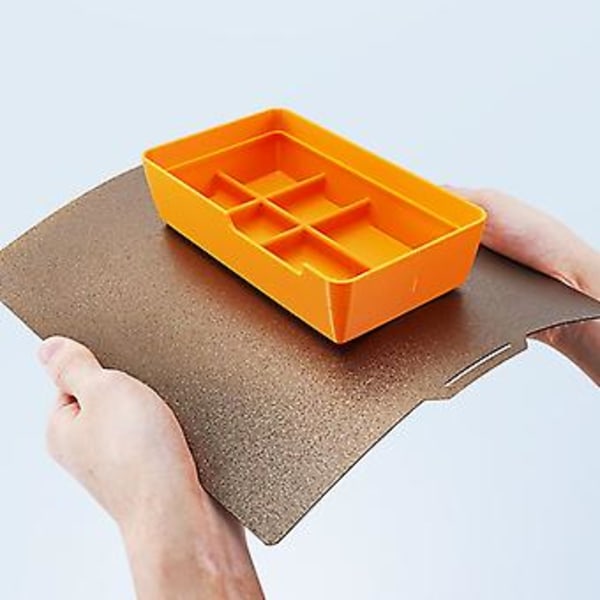 257x257mm Magnetisk Fjærstål Byggeplate Dobbeltsidig PEI Ark for Lab X1