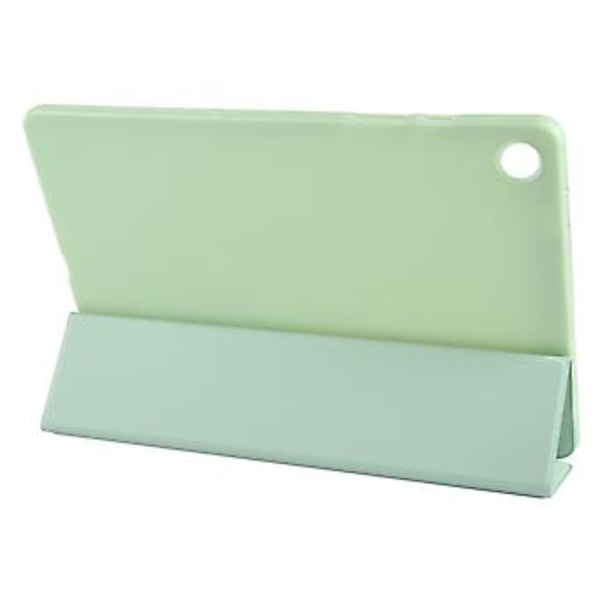 Kolminkertainen Nahkainen Tabletin Kotelo Samsung Galaxy Tab A9+:lle (Vihreä)