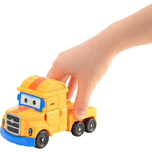 POPPA WHEEL Transformerende leketøybil og robotfigur, Carto